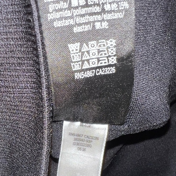 PINK Victoria’s Secret Cool & Comfy Black Mesh Patterned calf & Thigh Size Small - Picture 4 of 10